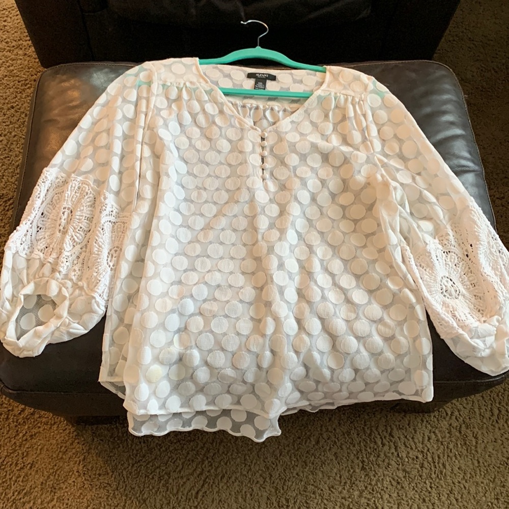 INC Sheer Blouse